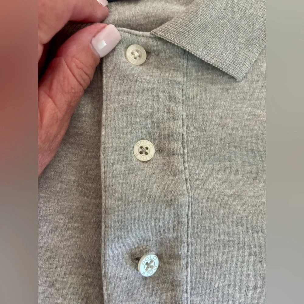 Ralph Lauren Gray Classic Polo Shirt